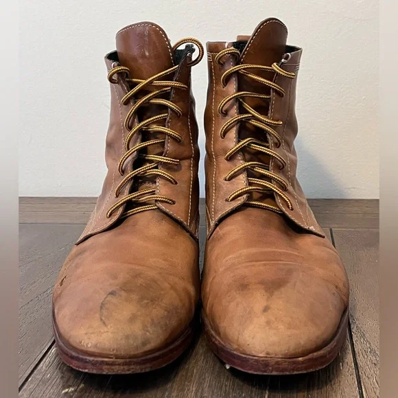 Vintage Red Wing Lace Up Boots *Rare* Made in Portugal Mens size 11 - Picture 2 of 13